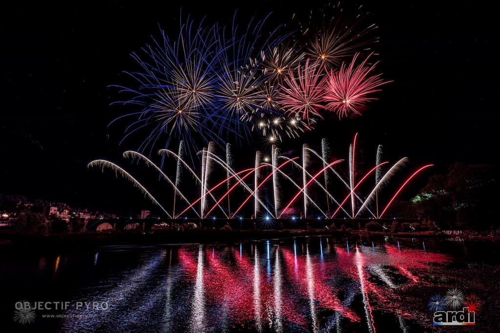 ARDI, pour le spectacle pyrotechnique de Never, 14 juillet 2022