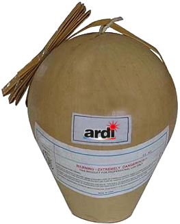 BB ARDI® 50 mm - marron d'air titane (pièce)