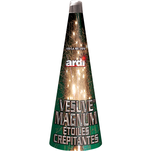 VÉSUVE® MAGNUM ÉTOILES CRÉPITANTES (pièce)