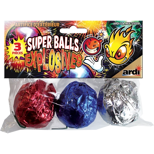 SUPERBALLS EXPLOSIVES (pièce)