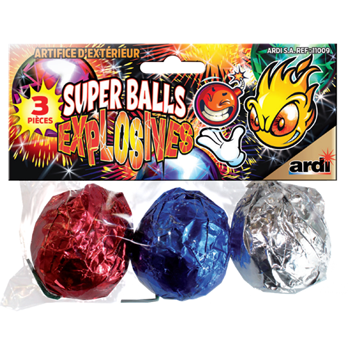 SUPERBALLS EXPLOSIVES (pièce)