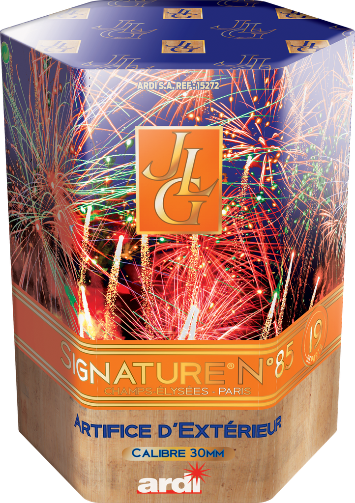 VK 19 - 25mm - 19 départs - comète rouge verte à saule cligno rou ver (pièce)