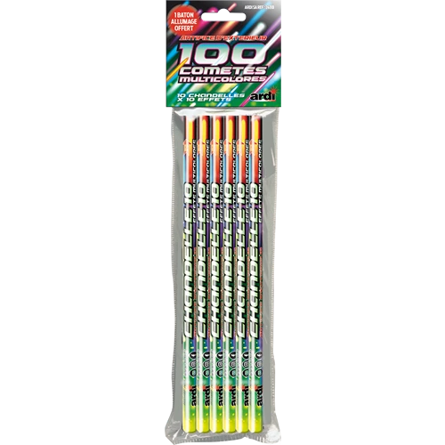 SÉLECTION DE CHANDELLES 10 EFFETS (pièce)