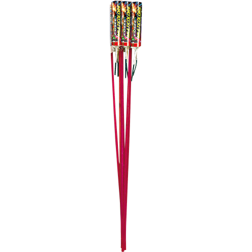 FUSÉE MULTICOLORE (pièce)