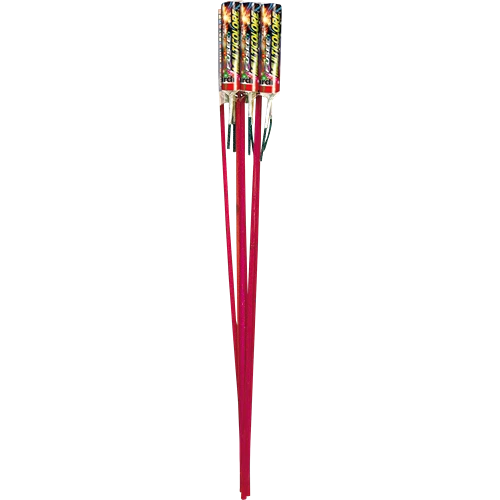 FUSÉE MULTICOLORE (pièce)