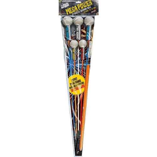 ASSORTIMENT DE FUSÉES MEGA POWER (pièce)