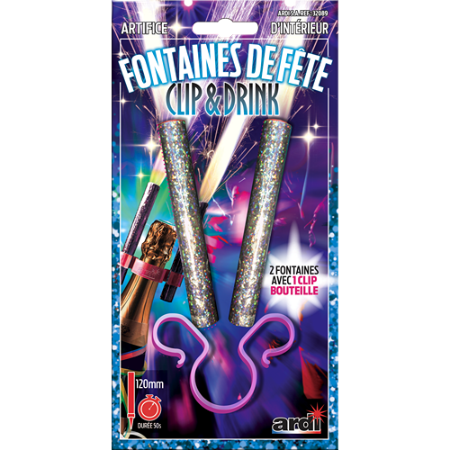 BLISTER CLIP AND DRINK (pièce)