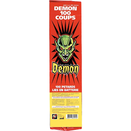 LA PÉTARADE® DEMON® 100 COUPS (pièce)