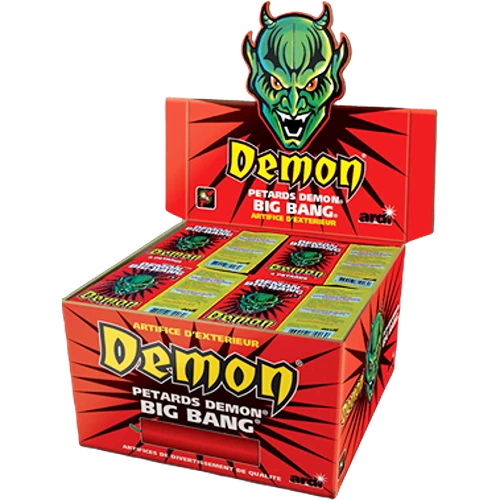 PÉTARDS DÉMON® BIG-BANG® (pièce)