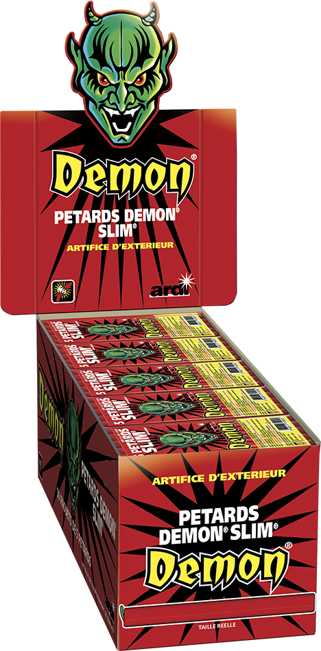 PÉTARDS DÉMON® SLIM® (pièce)