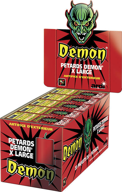 PÉTARDS DÉMON® X LARGE (pièce)