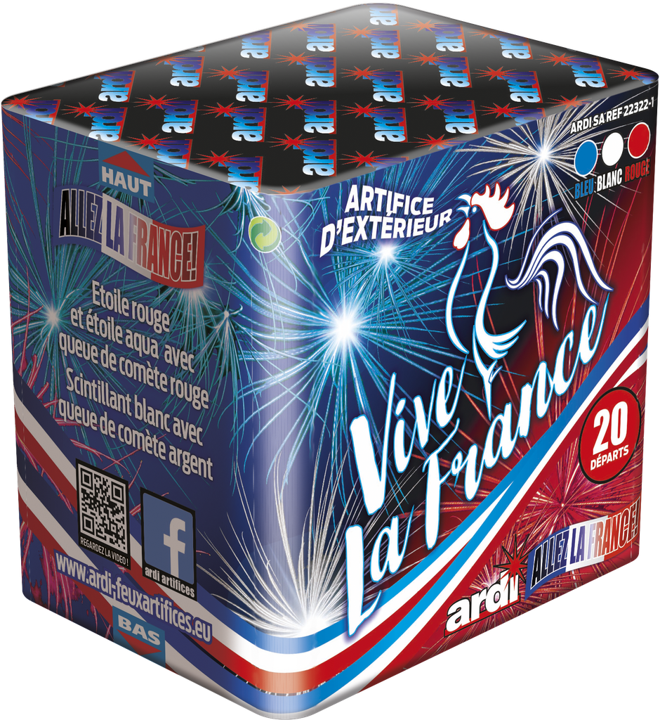 VK PRO 20-20mm VIVE LA FRANCE (pièce)