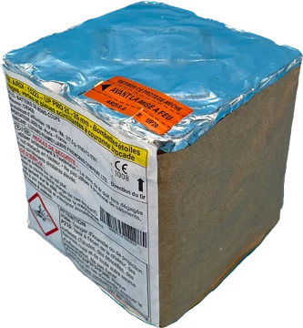 VK PRO 25-25mm - Bombettes étoiles rouges, vertes bleues (pièce)