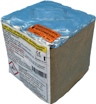 VK PRO 25-25mm - Bombettes étoiles rouges, vertes bleues (pièce)