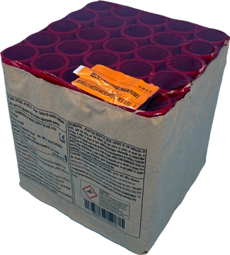 HF PRO 25 - 30 mm - Queue de comète scintillante argent à pot à feu c (pièce)