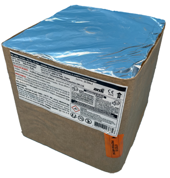 VK PRO 25 - 30 mm - palmier argent et étoiles rouges