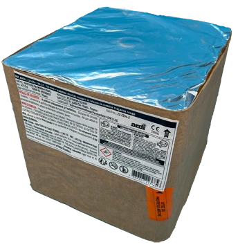 VK PRO 25 - 30 mm - palmier argent et étoiles rouges (pièce)