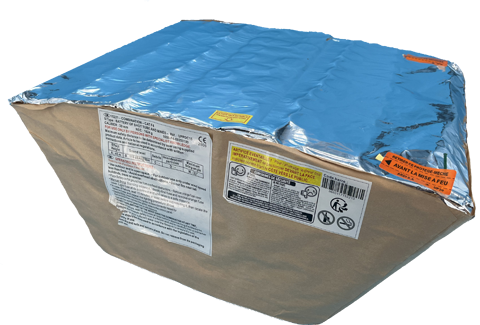 UP PRO 80V-30mm - Couronne or et crépitant PAF rouge