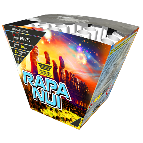RAPA NUI - Calibre 20mm - 25 Départs (pièce)