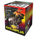 KASJOPEJA - Compact 16 Départs – 20mm - bombettes saule or à comètes et pointes assorties (pièce)