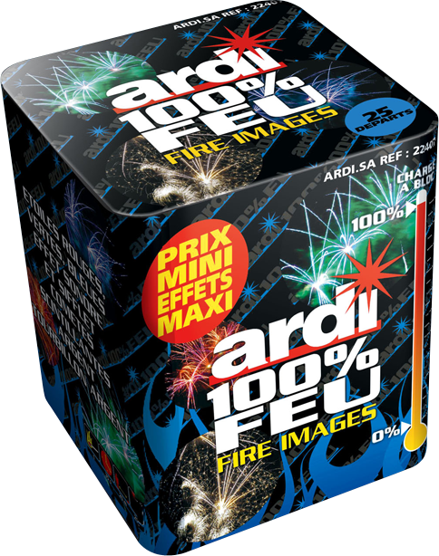 FIRE IMAGES - 100% FEU (pièce)