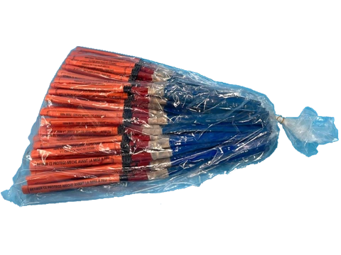 MECHE NOIRE 15 CM AVEC CONNECTEURS FEMELLE + MALE + MECHE VERTE