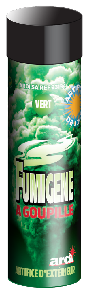 FUMIGÈNE A GOUPILLE 1 MN VERT (pièce)