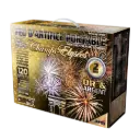 FEU D'ARTIFICE PORTABLE® CHAMPS-ÉLYSÉES® OR ET ARGENT 2MN