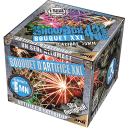 FEU D'ARTIFICE SHOWBOX® BOUQUET XXL (pièce)