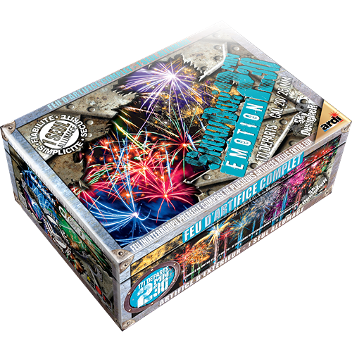 FEU D'ARTIFICE SHOWBOX® ÉMOTION® 2MN30