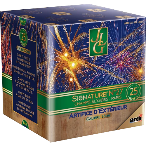 CL PRO 25-25mm comète verte palmier rouge vert comète rouge pour (pièce)