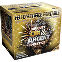 FEU D'ARTIFICE PORTABLE® BOUQUET OR ET ARGENT PRESTIGE