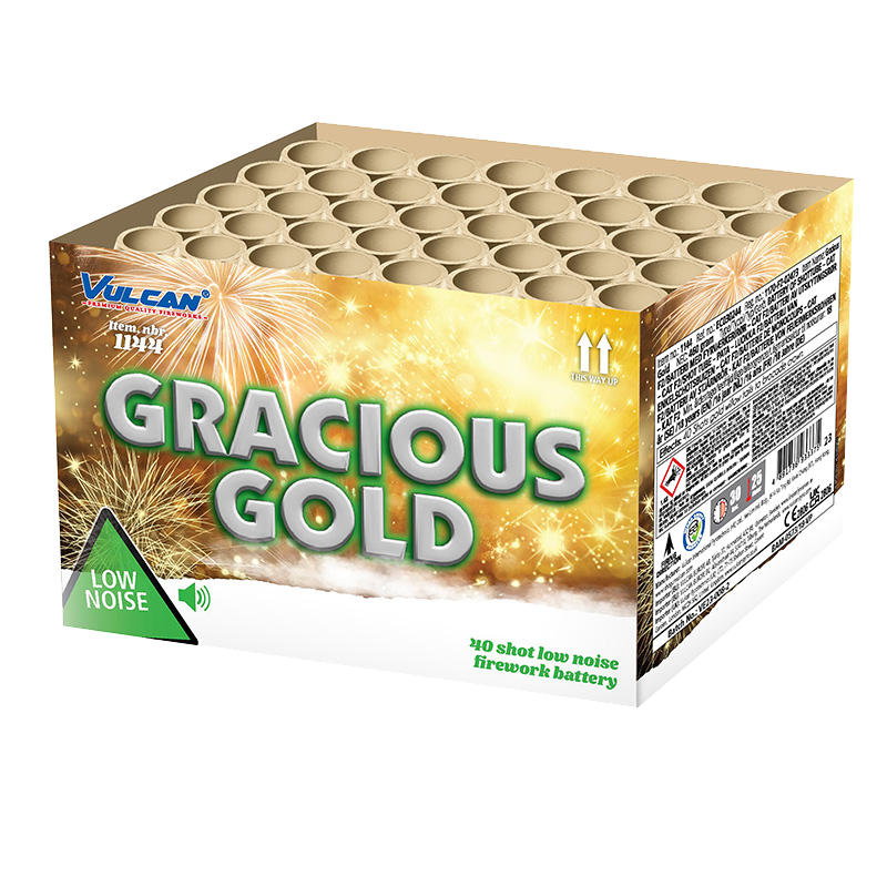 GRACIOUS GOLD - Cal.25mm - 40 Départs SILENCIEUX (pièce)