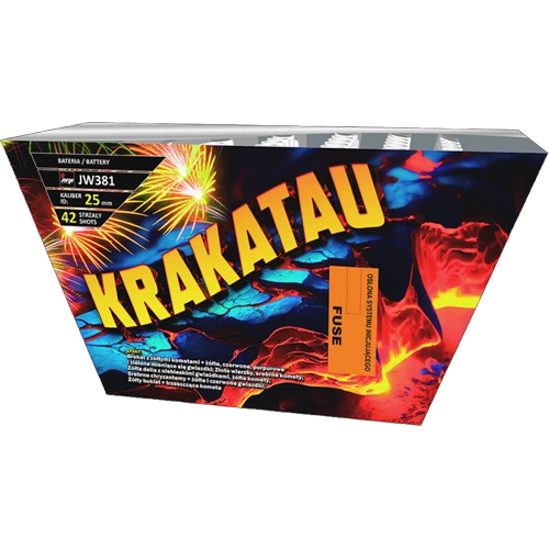 KRAKATAU - Cal. 25mm - 42 Départs éventaillés (pièce)