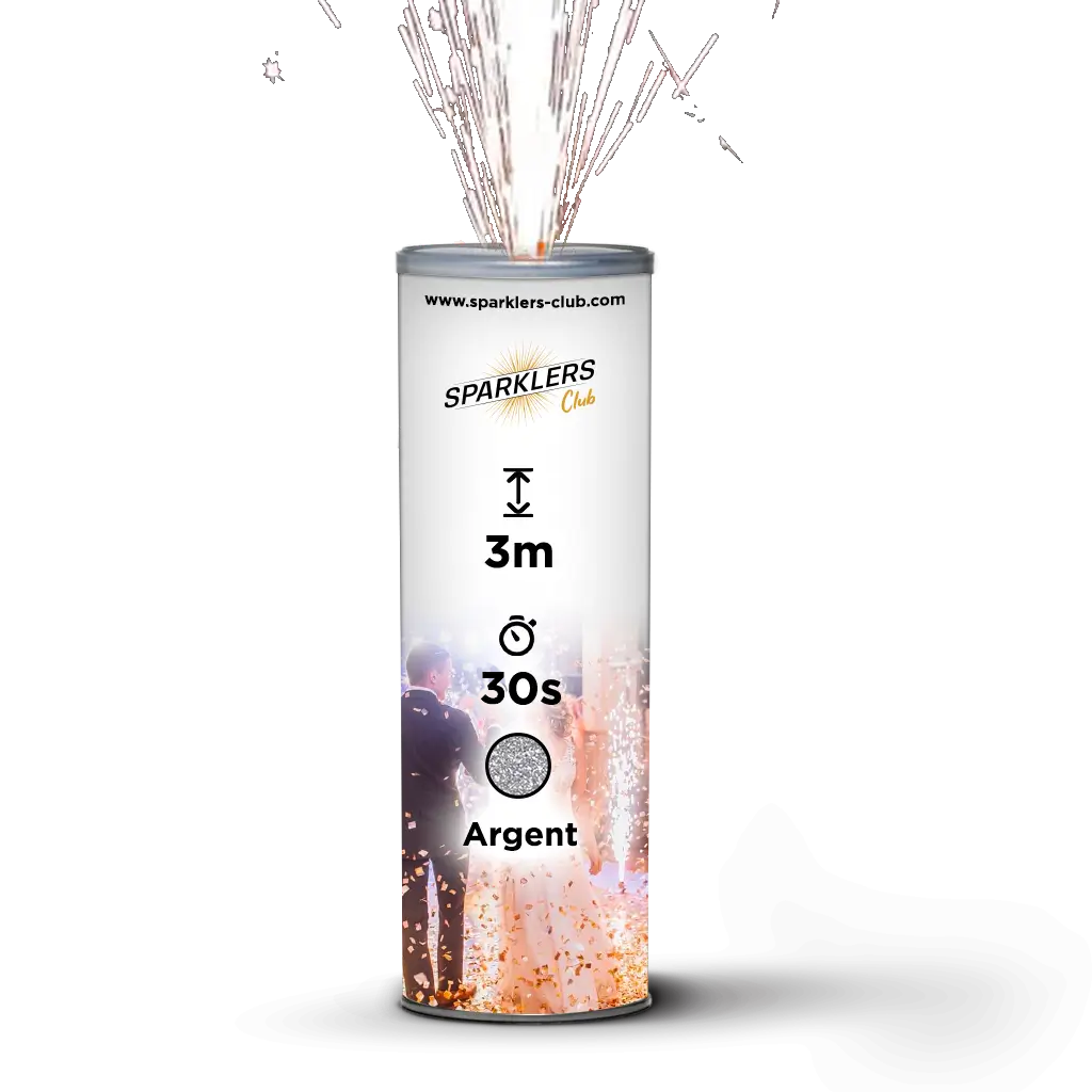 JET SCENE SPARKLERS - Fontaine Int Ext Argent - 3m /30s