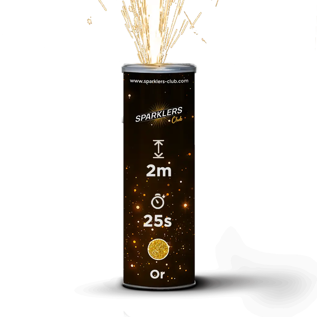 JET SCENE SPARKLERS - Fontaine Int Ext Or - 2m/25s