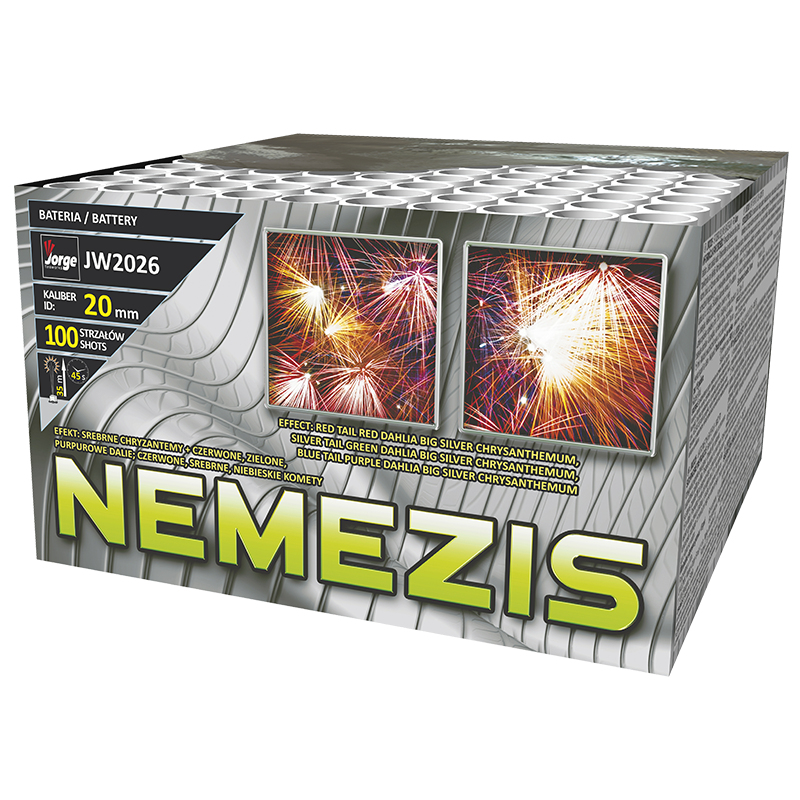 NEMEZIS - Calibre 20 mm - 100 Départs (pièce)