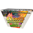 Compact éventaillé crossette coco multi 42 coups 20mm (pièce)