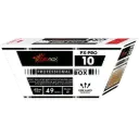 Compact 7 salves de 7 comètes palmier et bombettes or à pointes bleue