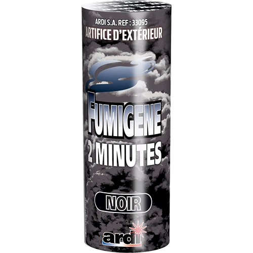 POT FUMIGÈNE 2 MN NOIR (pièce)