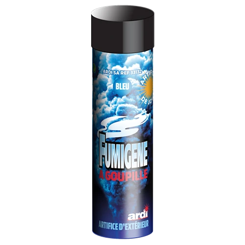 FUMIGÈNE À GOUPILLE 1 MN BLEU (pièce)