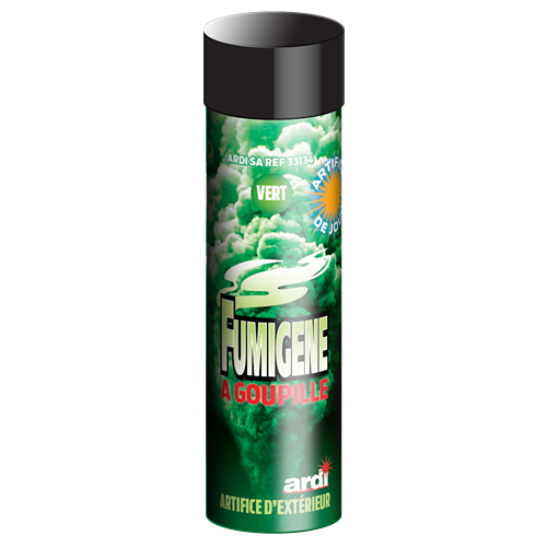 FUMIGÈNE À GOUPILLE 1 MN VERT (pièce)