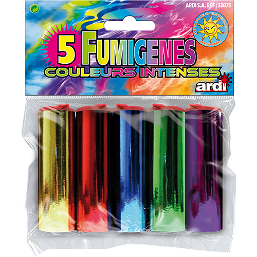 FUMIGÈNES COULEURS INTENSES (pièce)