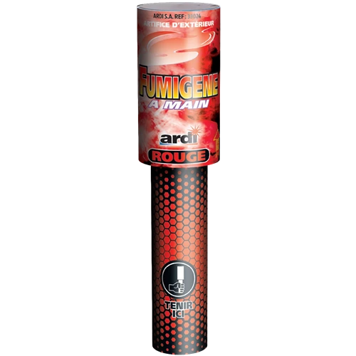 FUMIGÈNE À MAIN EN VRAC ROUGE (pièce)