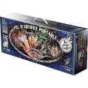 FEU D'ARTIFICE PORTABLE® CHAMPS-ÉLYSÉES® 100% ÉVENTAILLÉ 1MN