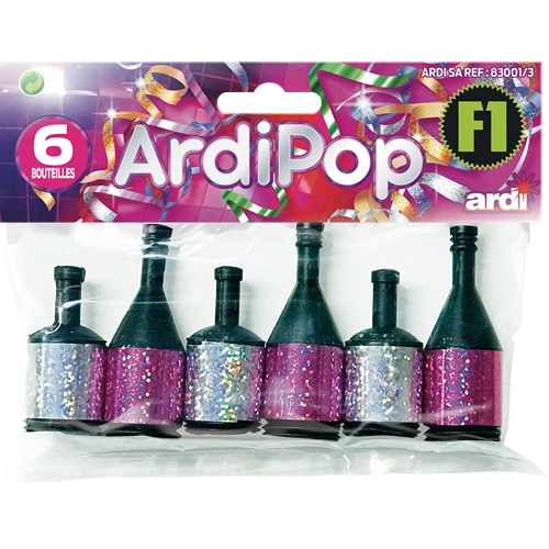 PARTY-POPPERS METALLISÉS