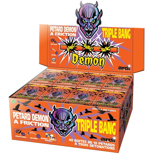 PÉTARDS DÉMON® TRIPLE BANG (pièce)