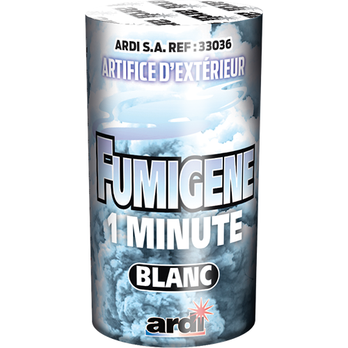 POT FUMIGÈNE 1 MN BLANC