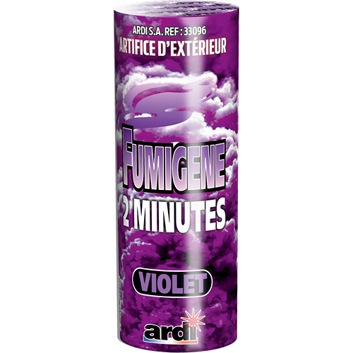 POT FUMIGÈNE 2 MN VIOLET