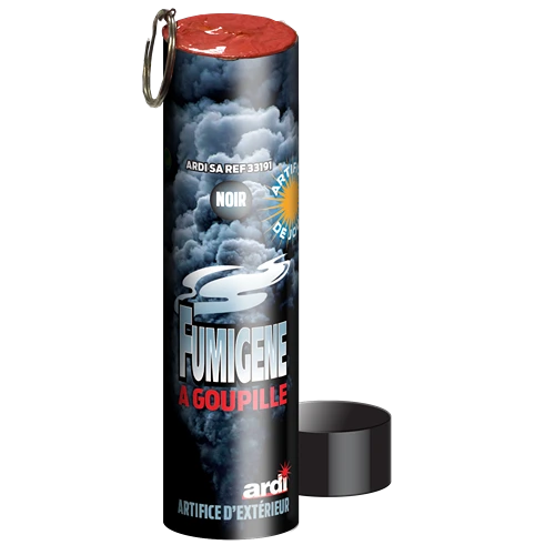 FUMIGÈNE À GOUPILLE 1 MN NOIR